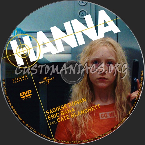 Hanna dvd label