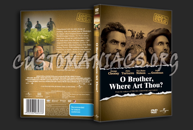 O Brother, Where Art Thou? dvd cover