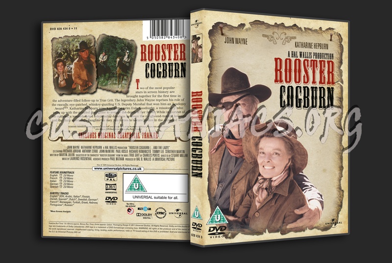 Rooster Cogburn dvd cover