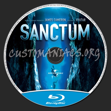 Sanctum blu-ray label