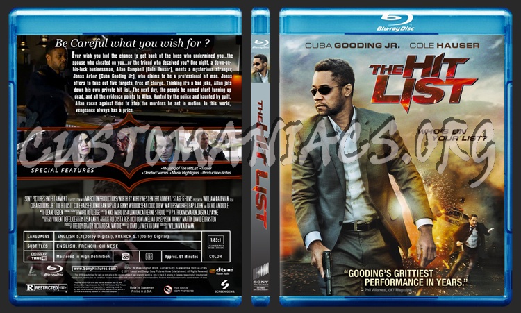 The Hit List blu-ray cover