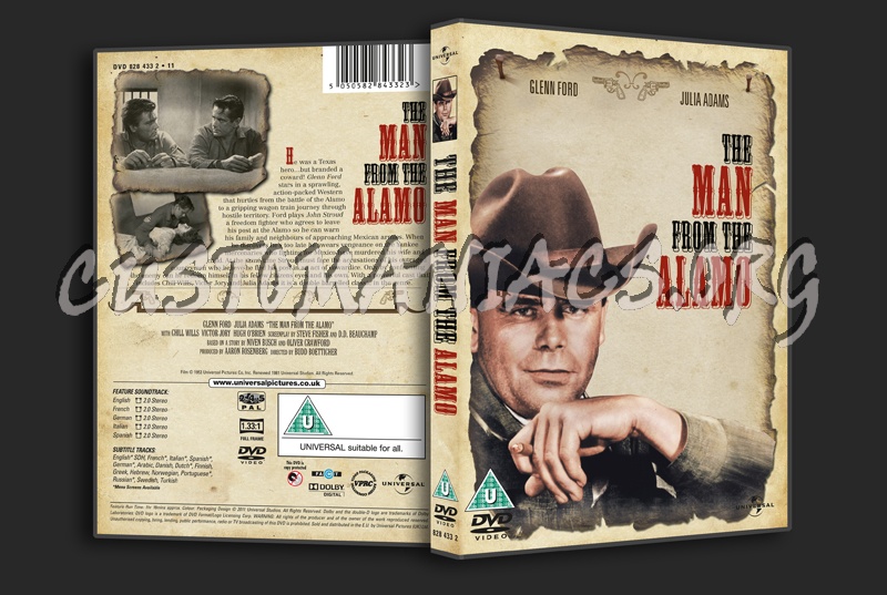 The Man From the Alamo dvd cover