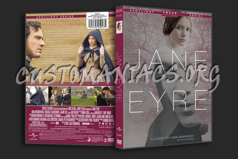 Jane Eyre dvd cover