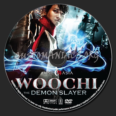 Woochi: The Demon Slayer dvd label