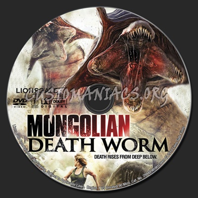 Mongolian Death Worm dvd label