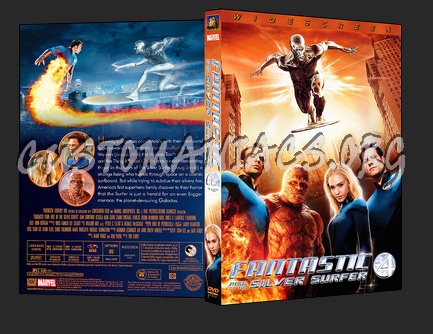 Fantastic Four Rise Of The Silver Surfer dvd cover