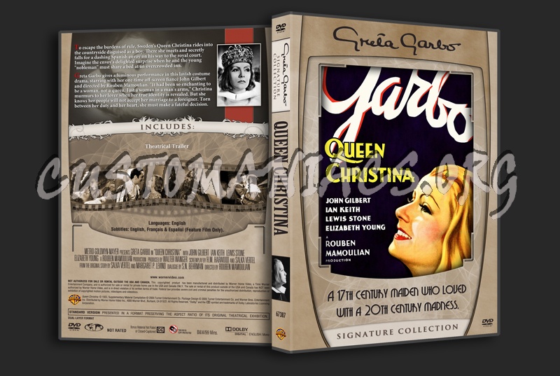 Greta Garbo Signature Collection - Queen Christina dvd cover