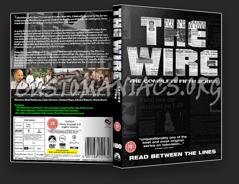 The Wire dvd cover