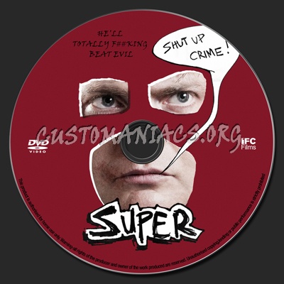 Super dvd label