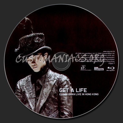 Eason Chan Get a Life blu-ray label