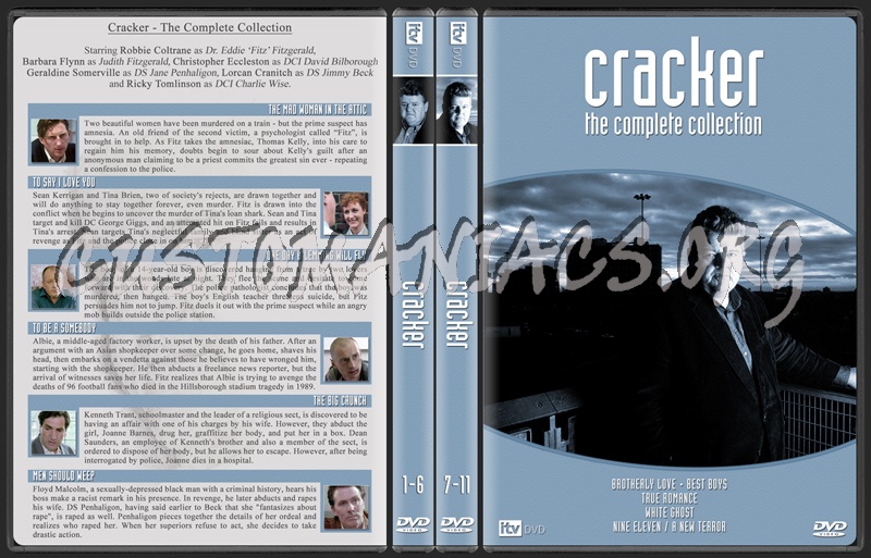 Cracker - The Complete Collection dvd cover