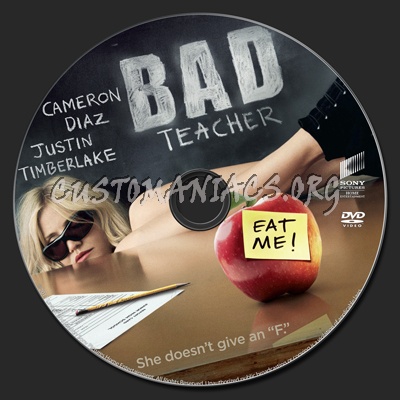 Bad Teacher dvd label