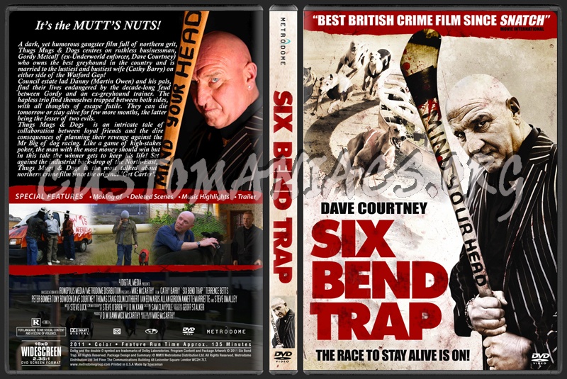 Thugs Mugs & Dogs aka Six Bend Trap dvd cover