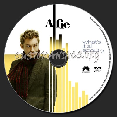 Alfie dvd label