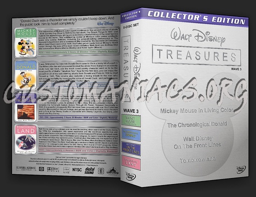 Walt Disney Treasures - Wave 3 dvd cover