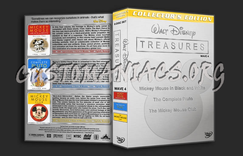 Walt Disney Treasures - Wave 4 dvd cover