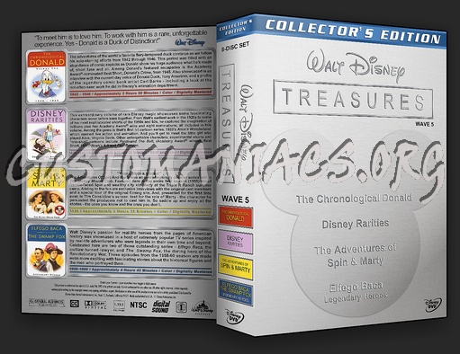 Walt Disney Treasures - Wave 5 dvd cover