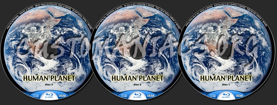 Human Planet blu-ray label