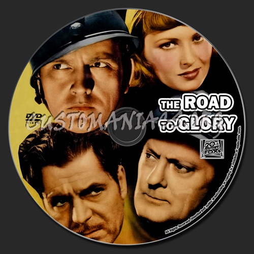 The Road To Glory dvd label