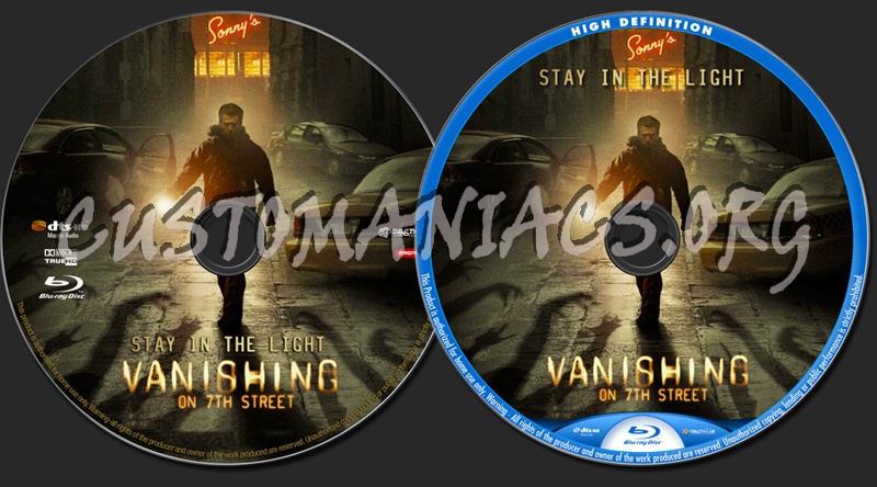 Vanishing On 7th Street blu-ray label