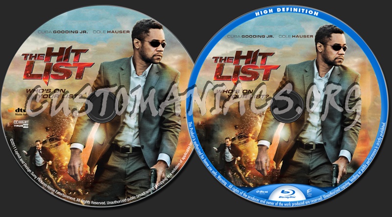 The Hit List blu-ray label