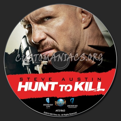 Hunt To Kill dvd label