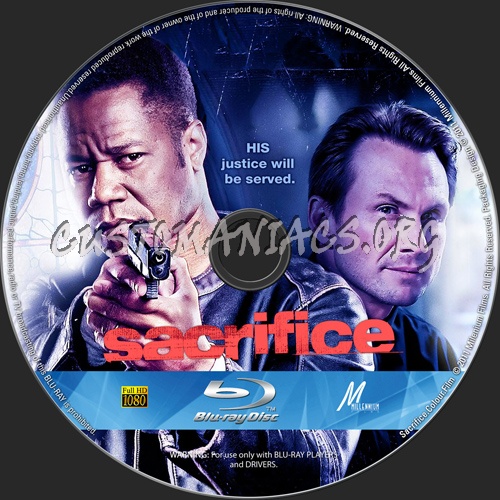 Sacrifice blu-ray label