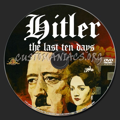 Hitler: The Last Ten Days dvd label