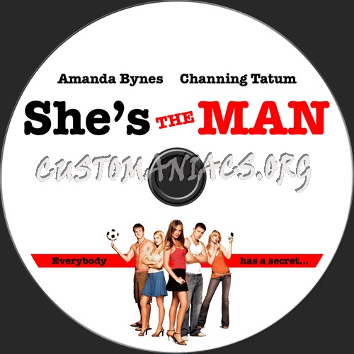 She's The Man dvd label