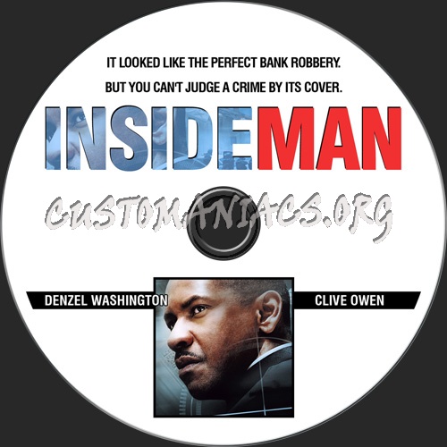 Inside Man dvd label