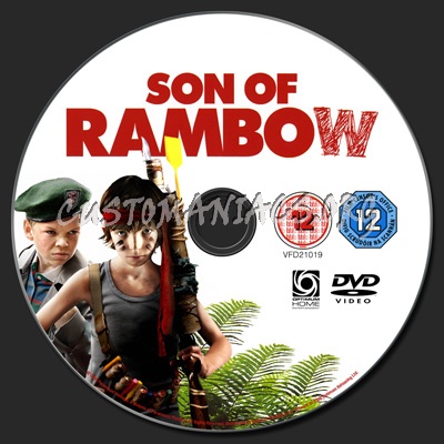 Son of Rambow dvd label