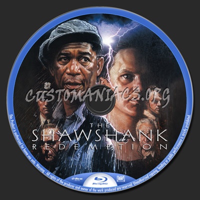 The Shawshank Redemption blu-ray label