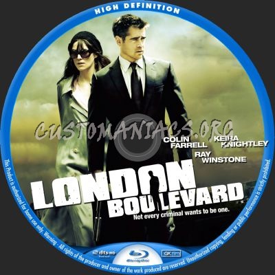 London Boulevard blu-ray label