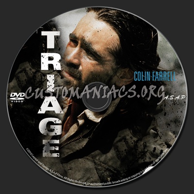 Triage dvd label