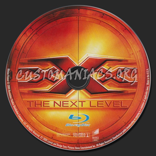 xXx 2 - The Next Level blu-ray label