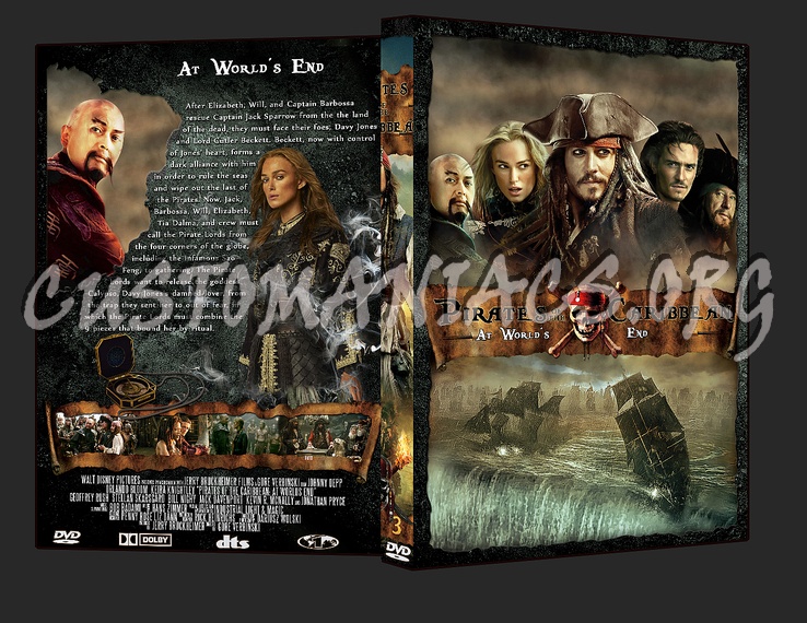 Pirates of The Caribbean dvd cover - DVD Covers & Labels by ...