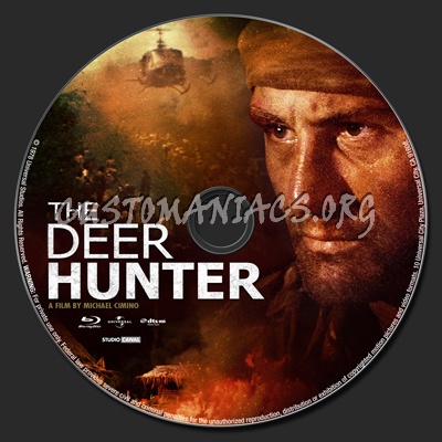 The Deer Hunter blu-ray label