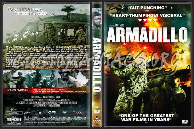 Armadillo dvd cover DVD Covers Labels by Customaniacs id