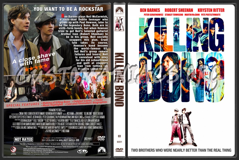 Killing Bono dvd cover