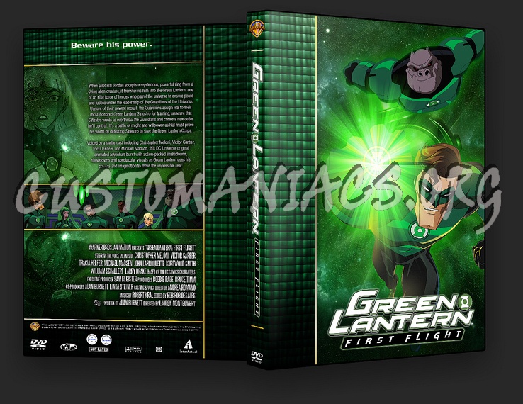 Green Lantern: First Flight - TV Collection dvd cover