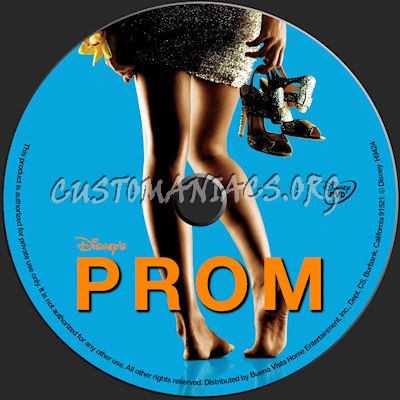 Prom dvd label