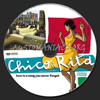 Chico and Rita dvd label