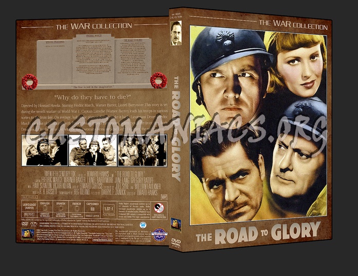 War Collection The Road To Glory dvd cover