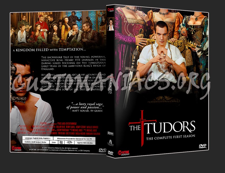 The Tudors Season 1 dvd cover