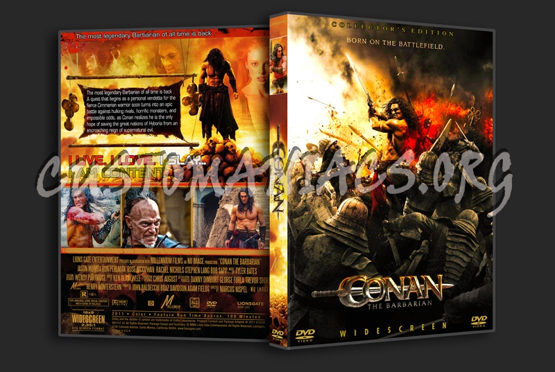 Conan the Barbarian dvd cover