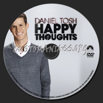 Daniel Tosh Happy Thoughts dvd label