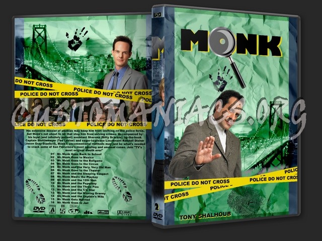 Monk dvd cover