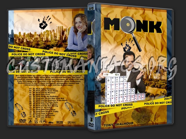 Monk dvd cover