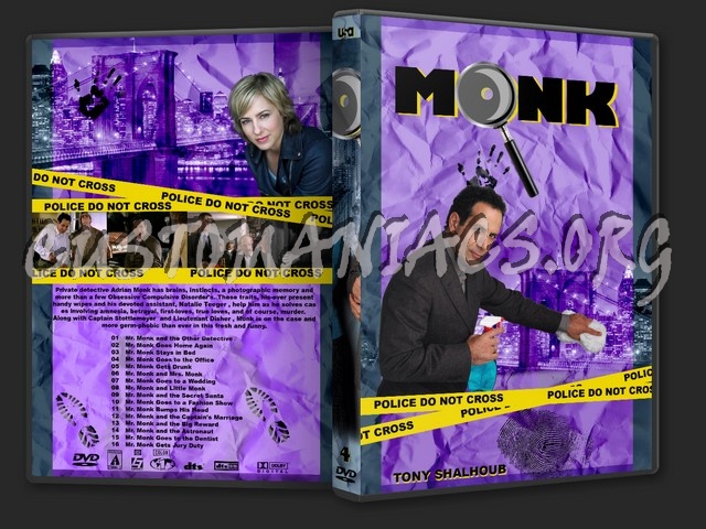 Monk dvd cover