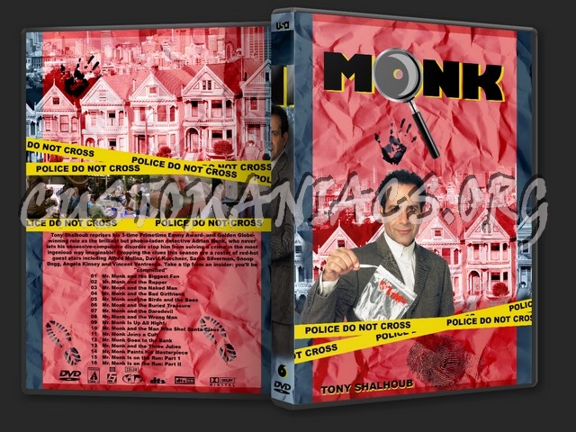 Monk dvd cover